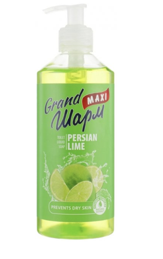 Мило туалетне рідке Grand Шарм (MAXI) PERSIAN LIME 500мл